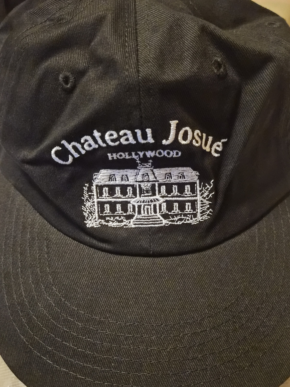 Gallery Dept. Chateau Josué Resort Hollywood Embroidered Black Baseball Cap